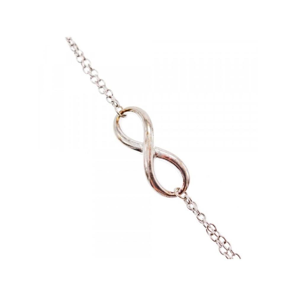 925 Sterling Silver "Infinity" Bracelet 7 in
